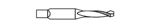 CM-Schraubensystem Innen6kant • Gewindebohrer M1,2 x 0,25